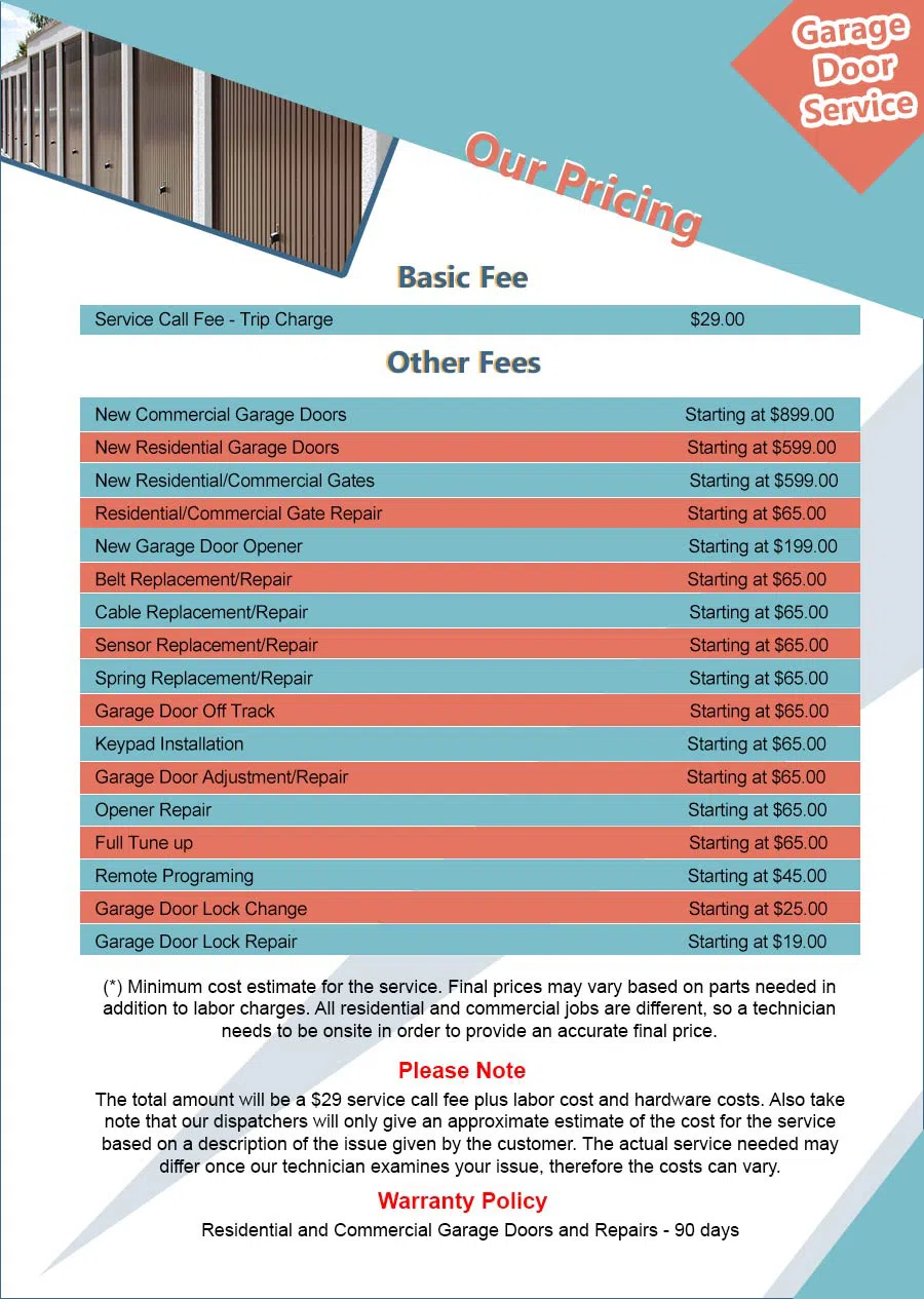 Golden Garage Door Service Orange, CA 714-786-4122